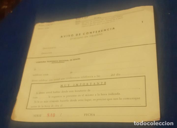 Documentos antiguos: Lote de documentos del inicio de la Compa&ntilde;ia Telefonica Espa&ntilde;ola - Foto 2