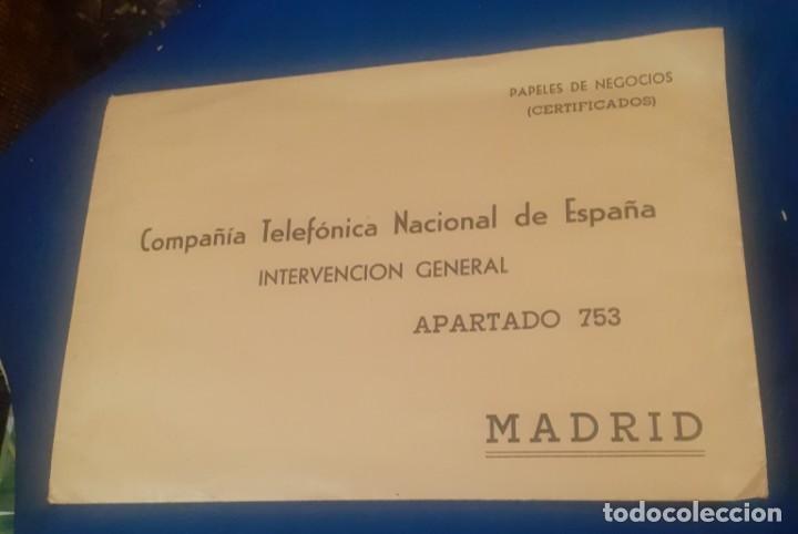 Documentos antiguos: Lote de documentos del inicio de la Compa&ntilde;ia Telefonica Espa&ntilde;ola - Foto 3
