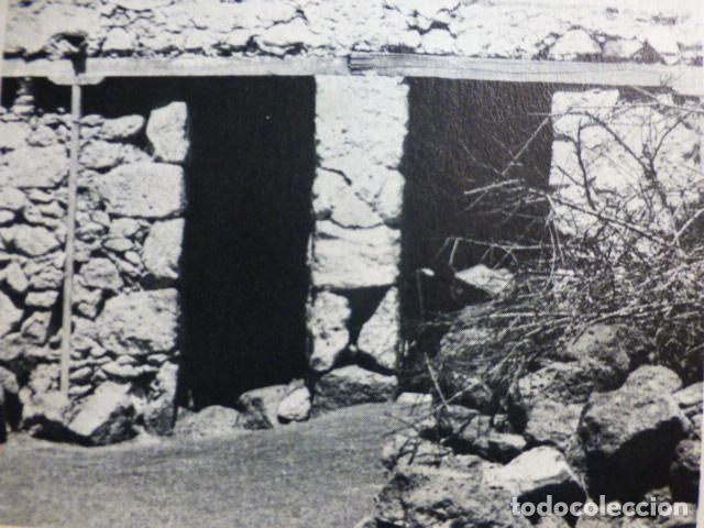 Documentos antiguos: EL MOJON LANZAROTE ANTIGUO HUECOGRABADO