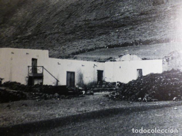 Documentos antiguos: FEM&Eacute;S LANZAROTE ANTIGUO HUECOGRABADO