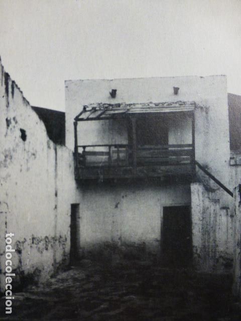 Documentos antiguos: FEM&Eacute;S LANZAROTE ANTIGUO HUECOGRABADO
