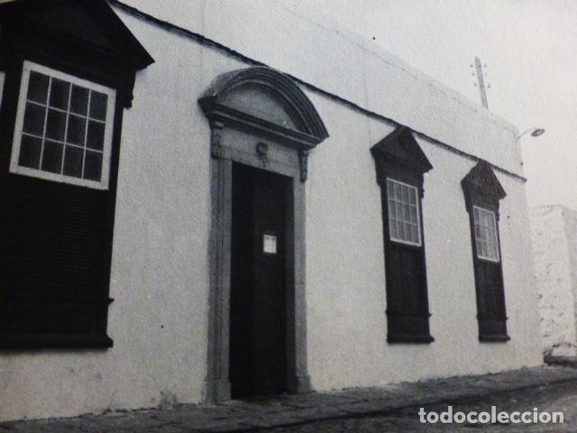 Documentos antiguos: TEGUISE LANZAROTE ANTIGUO HUECOGRABADO - Foto 1