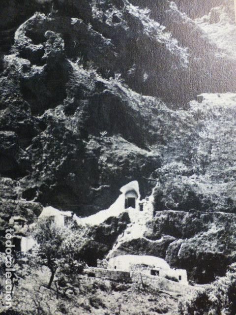 Documenti antichi: BARRANCO DE GUAYADEQUE GRAN CANARIA ANTIGUO HUECOGRABADO