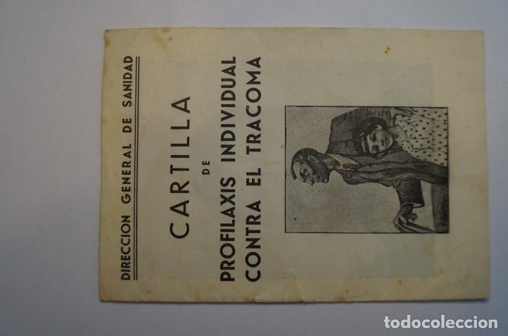 Documentos antiguos: cartilla de profilaxis individual contra el tramoca - Foto 1