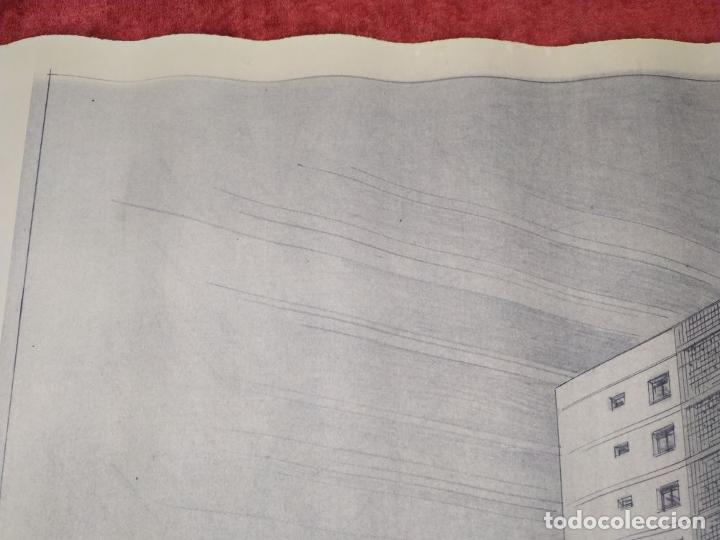 Documentos antiguos: PROYECTO EDIFICIO E.V.O.S.A. BARCELONA (?) ESPA&Ntilde;A CIRCA 1950. - Foto 21