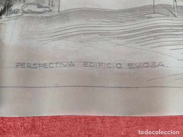 Documentos antiguos: PROYECTO EDIFICIO E.V.O.S.A. BARCELONA (?) ESPA&Ntilde;A CIRCA 1950. - Foto 27