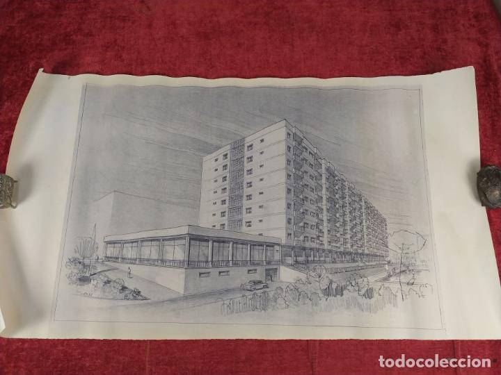 Documentos antiguos: PROYECTO EDIFICIO E.V.O.S.A. BARCELONA (?) ESPA&Ntilde;A CIRCA 1950. - Foto 32