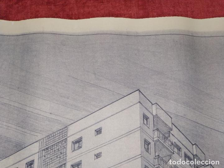 Documentos antiguos: PROYECTO EDIFICIO E.V.O.S.A. BARCELONA (?) ESPA&Ntilde;A CIRCA 1950. - Foto 49