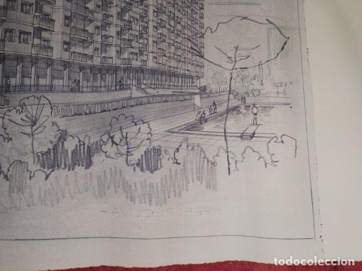 Documentos antiguos: PROYECTO EDIFICIO E.V.O.S.A. BARCELONA (?) ESPA&Ntilde;A CIRCA 1950. - Foto 50