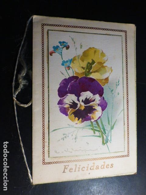 Old Documents: FELICITACION FLORES PENSAMIENTOS A&Ntilde;OS 40