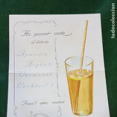 Documentos antiguos: ANTIGUO FOLLETO EPICERIE CENTRALE - RAMBLA SANT JOSEP 13 BARCELONA - APROX.1920