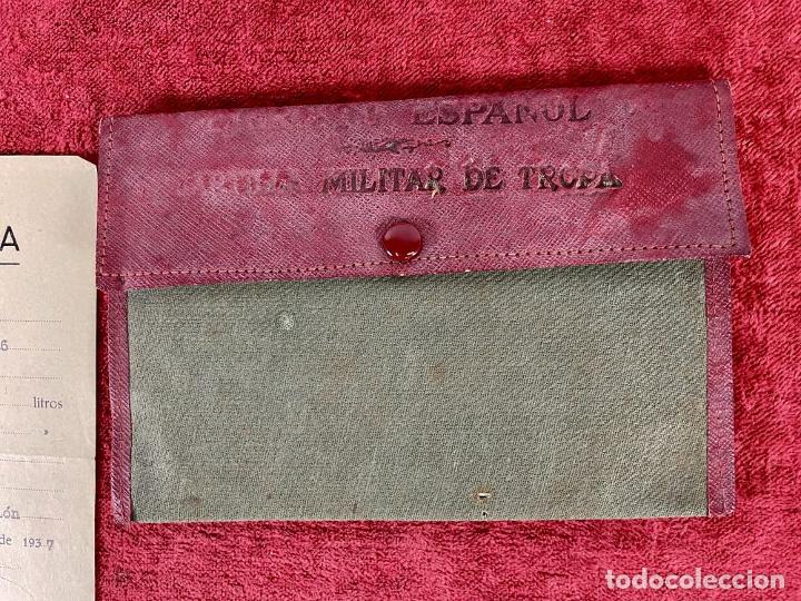 Documentos antiguos: CONJUNTO DOCUMENTACI&Oacute;N SERVICIO MILITAR. ESPA&Ntilde;A. 1937 - Foto 12