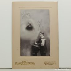 Documenti antichi: FOTOGRAFIA - NIÑO PRIMERA COMUNIÓN - MATORRODONA - FERNANDO VII, 34 - BARCELONA - MODERNISTA / 5