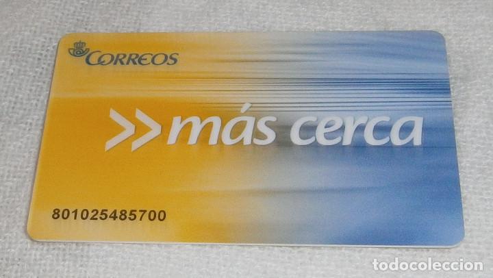 tarjeta mas cerca correos