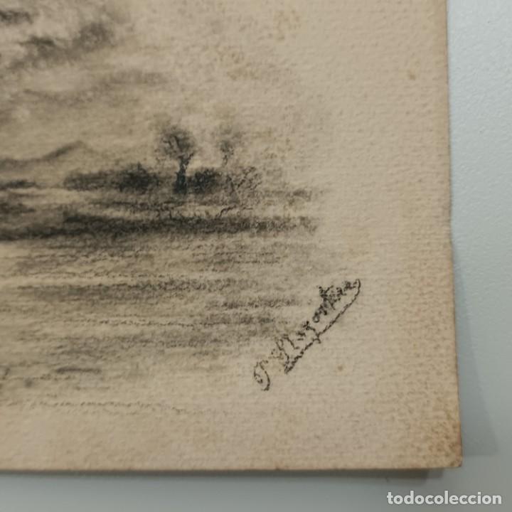 Documentos antiguos: DIBUJO POSTAL - P. LLAGOSTERA - DIBUJO AL CARB&Oacute;N / 150 - Foto 2