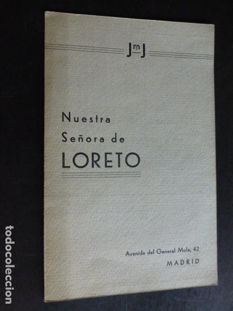 Documentos antiguos: MADRID COLEGIO DE NUESTRA SE&Ntilde;ORA DE LORETO LIBRO DE CALIFICACIONES