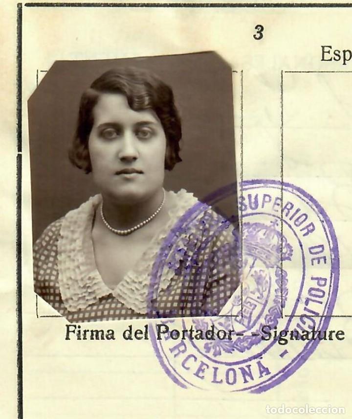 Documentos antiguos: Espa&ntilde;a - Spain - Pasaporte completo Passport - Visas - Foto 2