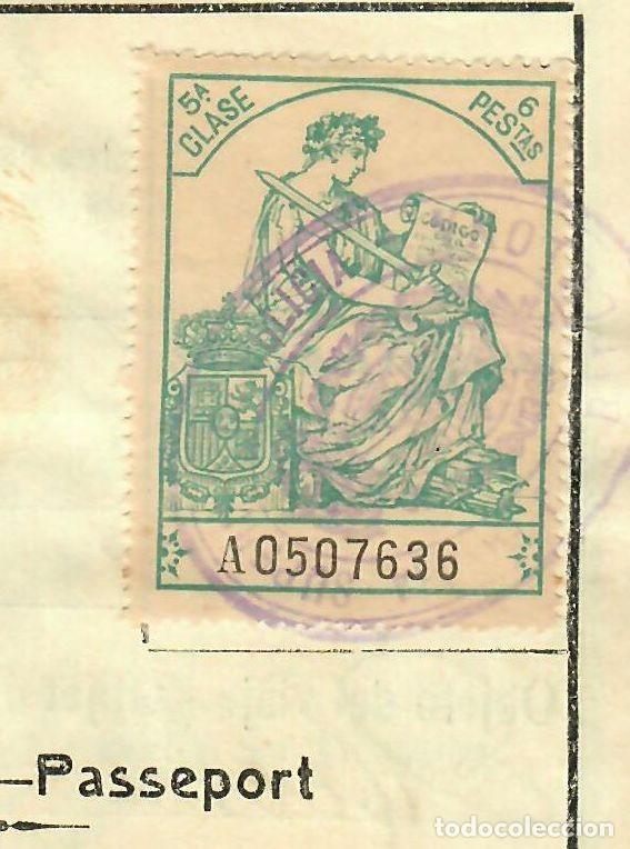 Documentos antiguos: Espa&ntilde;a - Spain - Pasaporte completo Passport - Visas - Foto 3