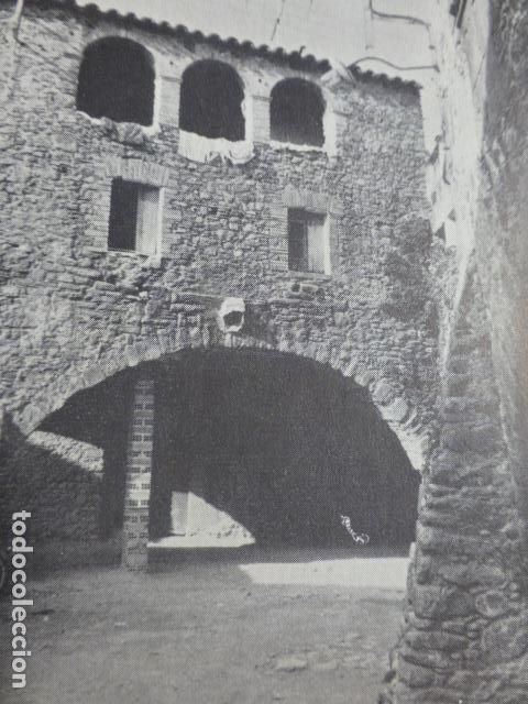 Documentos antiguos: MONELLS GERONA ANTIGUO HUECOGRABADO