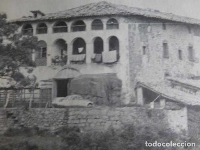 Old Documents: SANTA MARIA DE CORCO BARCELONA ANTIGUO HUECOGRABADO