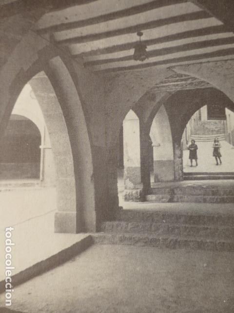 Documentos antiguos: ALFORJA TARRAGONA ANTIGUO HUECOGRABADO