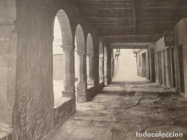 Old Documents: GANDESA TARRAGONA ANTIGUO HUECOGRABADO