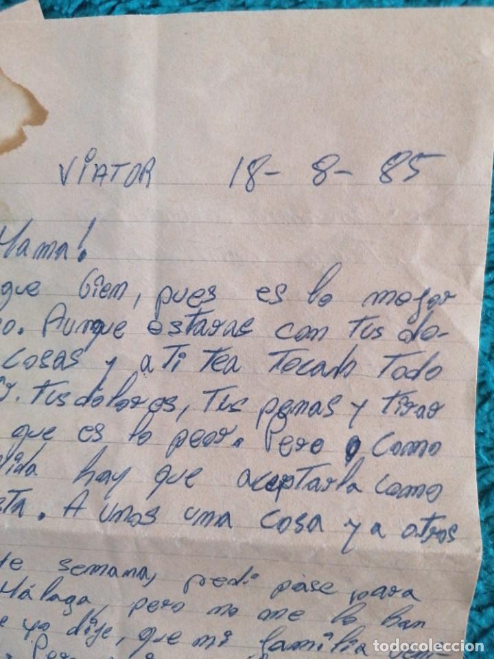 Documentos antiguos: CARTA DE VIATOR A M&Aacute;LAGA - Foto 2
