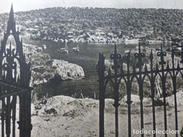Documenti antichi: SANTA PON&Ccedil;A MALLORCA ANTIGUO HUECOGRABADO