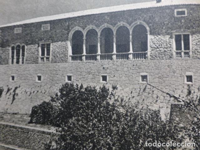Documentos antiguos: SON MARROIG MALLORCA ANTIGUO HUECOGRABADO