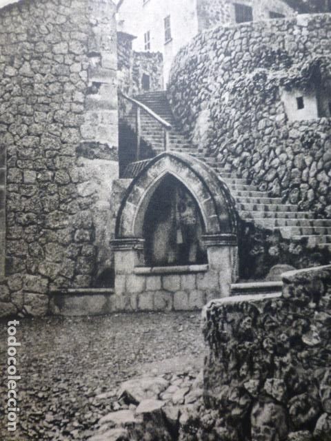 Documentos antiguos: DEI&Agrave; MALLORCA ANTIGUO HUECOGRABADO