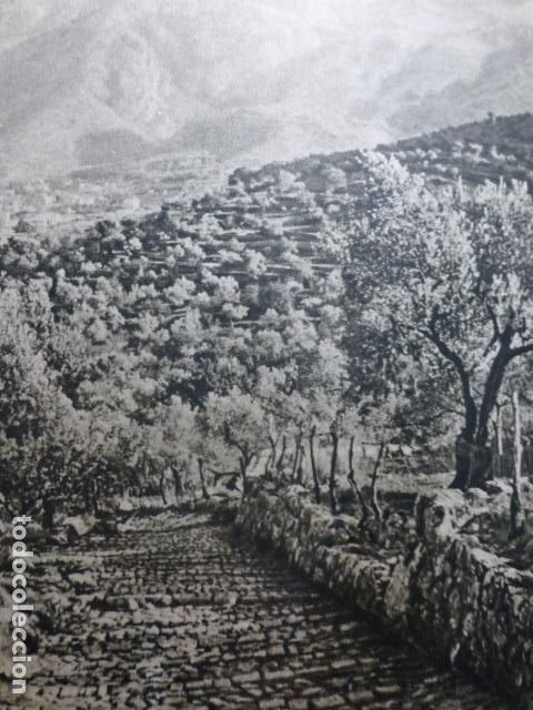 Documentos antiguos: SOLLER MALLORCA ANTIGUO HUECOGRABADO - Foto 1