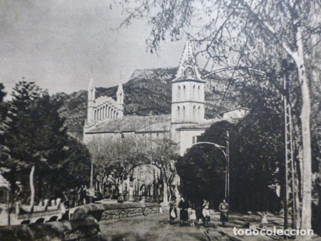 Documentos antiguos: SOLLER MALLORCA ANTIGUO HUECOGRABADO - Foto 1