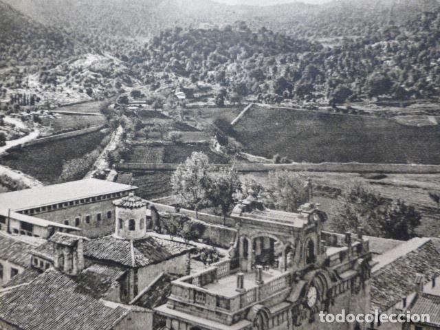 Documentos antiguos: LLUCH MONASTERIO MALLORCA ANTIGUO HUECOGRABADO - Foto 1