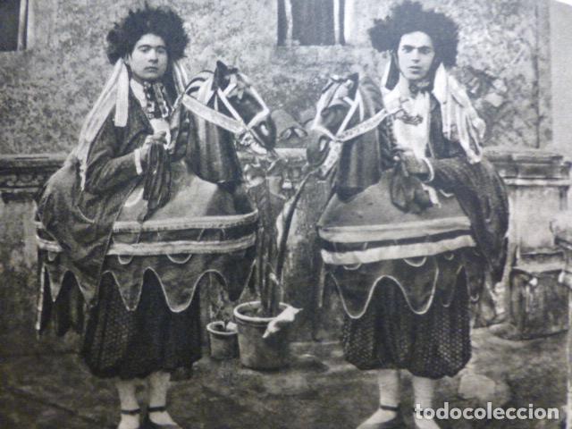 Documentos antiguos: POLLENSA ELS CAVALLETS MALLORCA ANTIGUO HUECOGRABADO - Foto 1