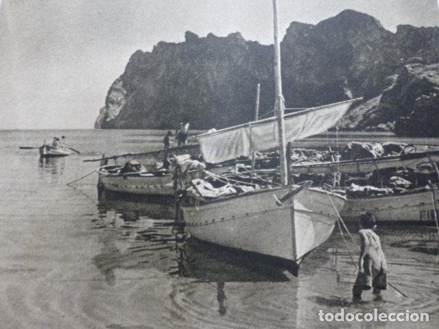 Documents Anciens: CALA SAN VICENT MALLORCA ANTIGUO HUECOGRABADO