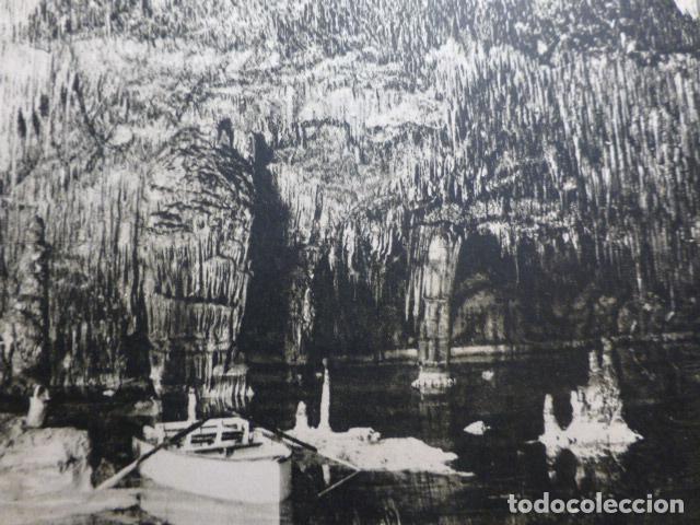 Alte Dokumente: CUEVAS DEL DRACH MALLORCA ANTIGUO HUECOGRABADO