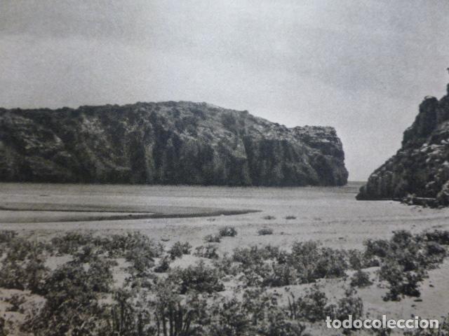 Documentos antiguos: CALA EN PORTER MENORCA ANTIGUO HUECOGRABADO