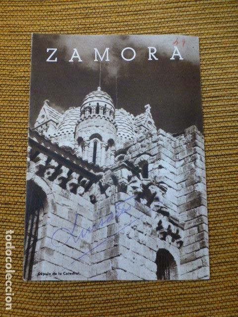 Documentos antiguos: ZAMORA FOLLETO TURISTICO A&Ntilde;OS 40 50