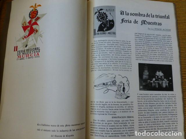 Documentos antiguos: MURCIA SEMANA SANTA Y FIESTAS DE PRIMAVERA 1954 PROGRAMA LIBRO - Foto 10