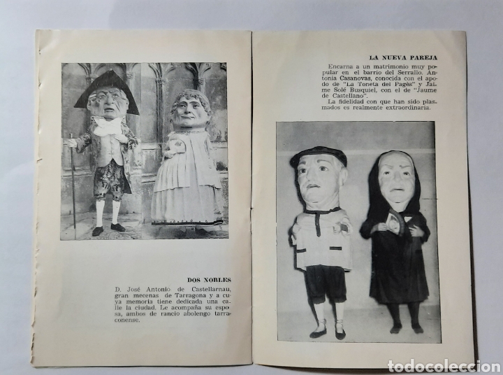 Documentos antiguos: I CENTENARIO DE LOS CABEZUDOS DE TARRAGONA 1964 - Foto 3