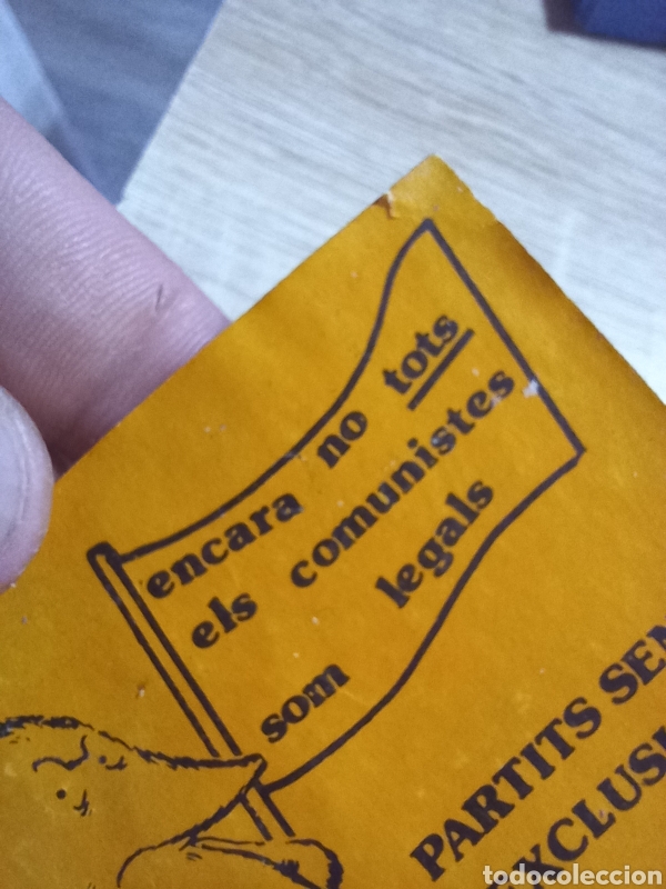 Documentos antiguos: NI IDEA PROPAGANDA COMUNISTAS - Foto 5