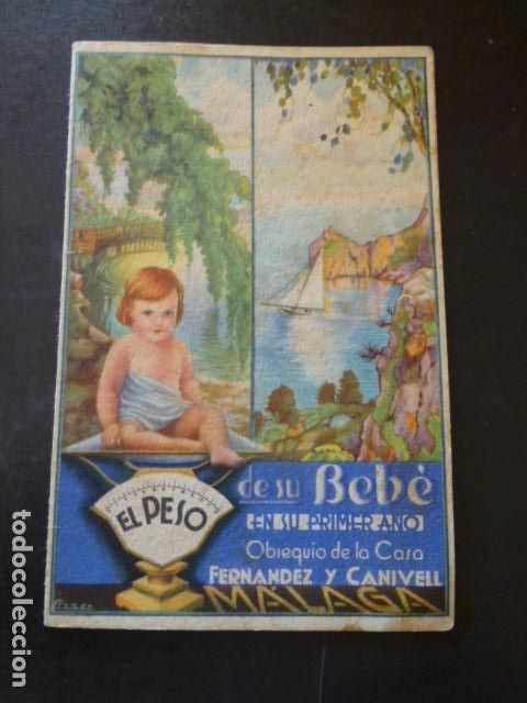 Alte Dokumente: EL PESO DE SU BEBE DIPTICO PUBLICITARIO A&Ntilde;OS 40