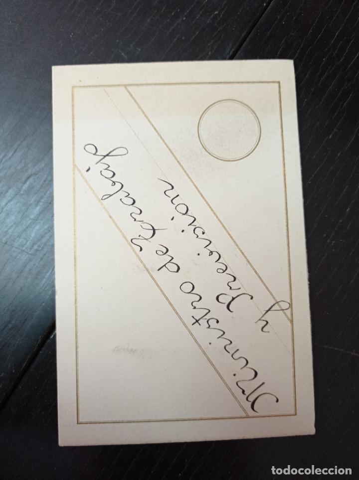 Documentos antiguos: ORDEN DE CARLOS III - TARJETA CON MEN&Uacute; Y PROGRAMA MUSICAL - Foto 2