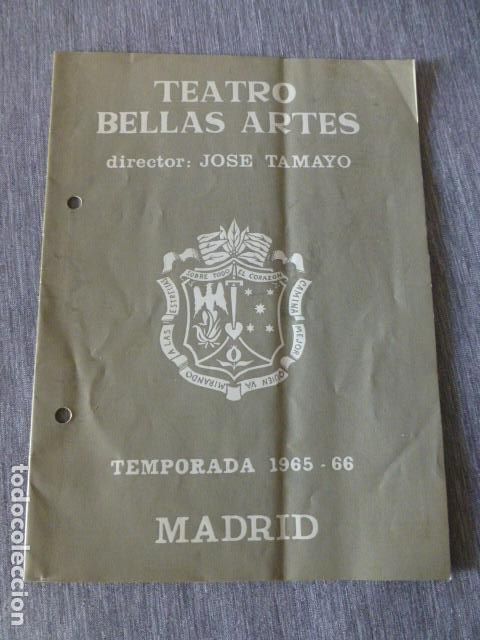 Documentos antiguos: TEATRO BELLAS ARTES PROGRAMA LA CELESTINA - Foto 1