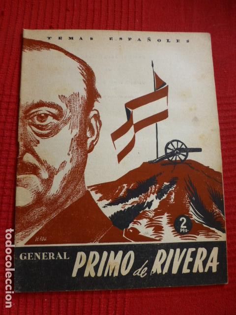 Documentos antiguos: GENERAL PRIMO DE RIVERA COLECCION TEMAS ESPA&Ntilde;OLES - Foto 1