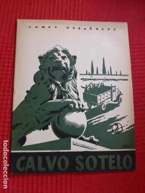 Documentos antiguos: CALVO SOTELO COLECCION TEMAS ESPA&Ntilde;OLES - Foto 1