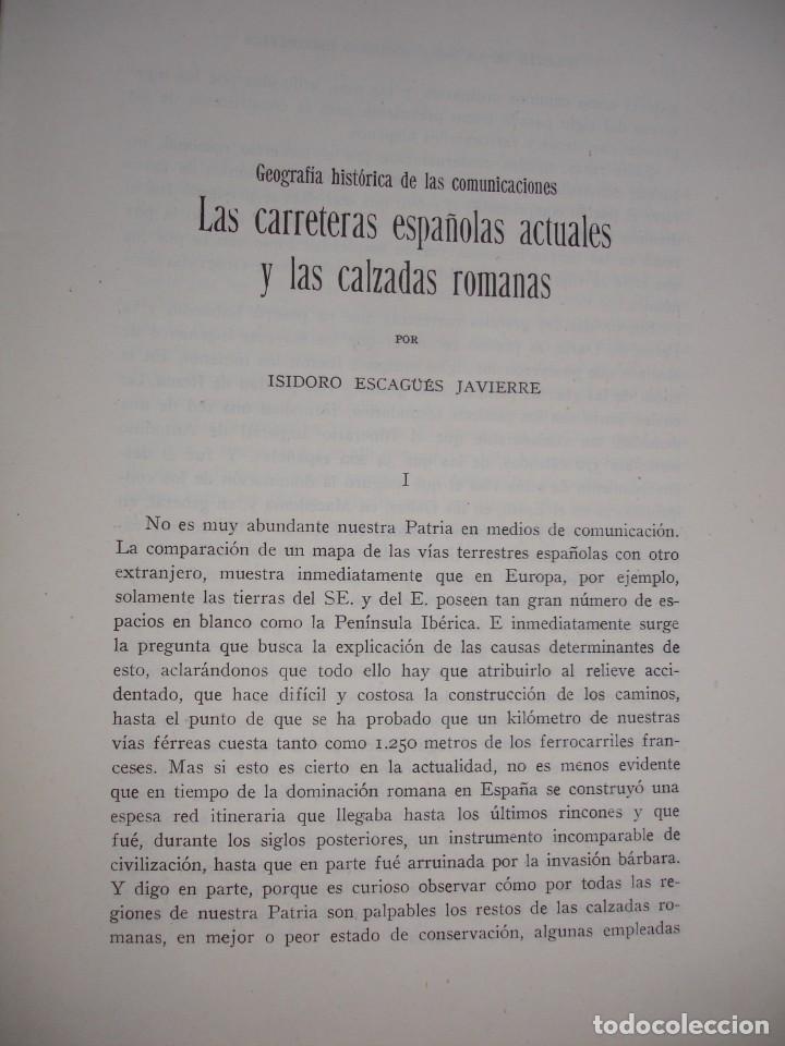 Alte Dokumente: CARRETERAS ESPA&Ntilde;OLAS Y LAS CALZADAS ROMANAS ESCAG&Uuml;ES JAVIERRE
