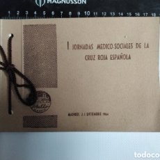 Documentos antiguos: DOCUMENTO FOTOGRAFICO I JORNADAS MEDICOSOCIALES CRUZ ROJA ESPAÑOLA 1964. Lote 364485366