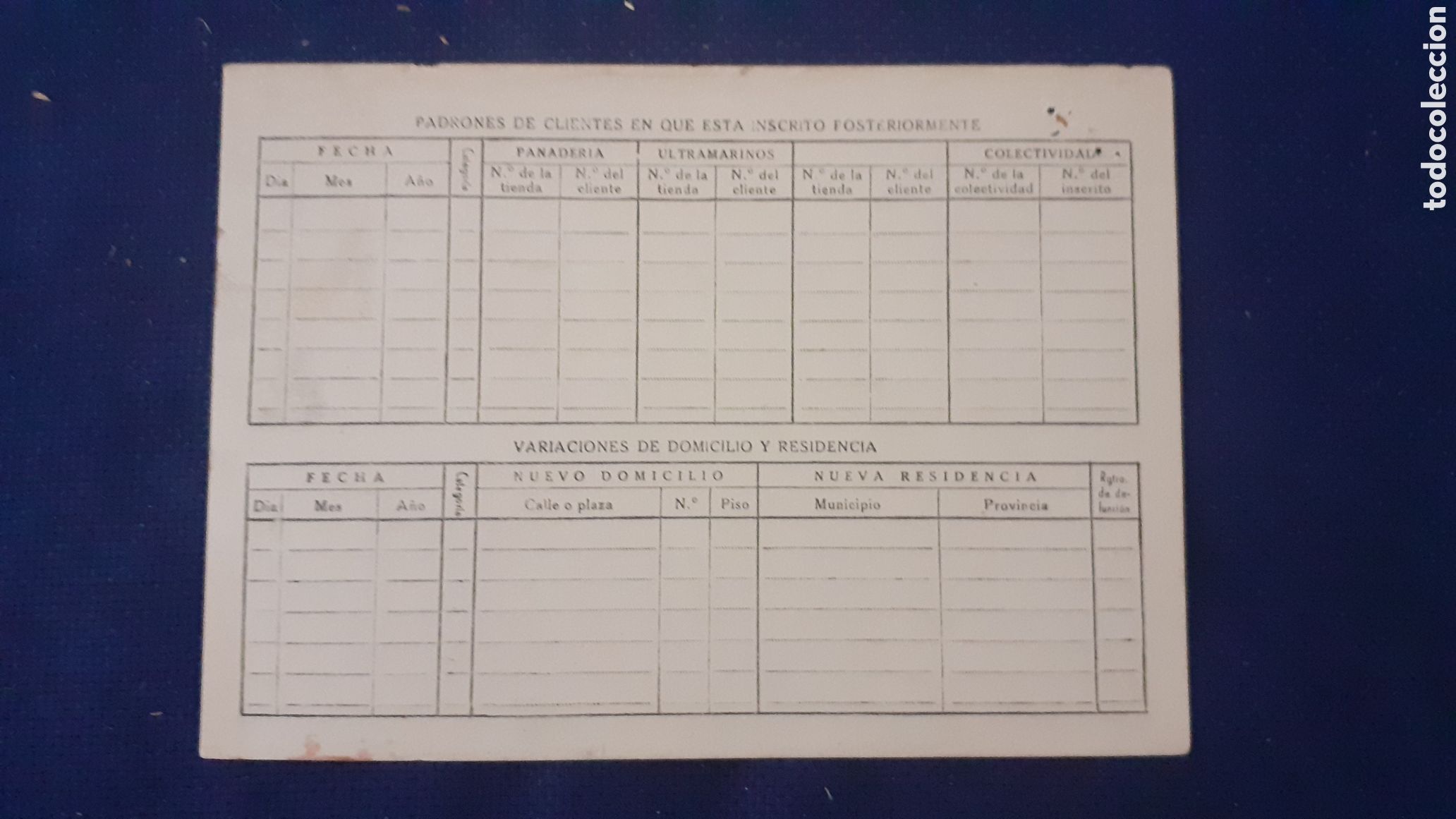 Documentos antiguos: DOCUMENTO COMISARIA GENERAL DE ABASTECIMIENTO Y TRANSPORTES A&Ntilde;O 1950 - Foto 1