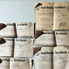 Documentos antiguos: CONTRIBUCIÓN TERRITORIAL AÑO 1948 ALMERÍA, TABERNAS. Lote 365944741
